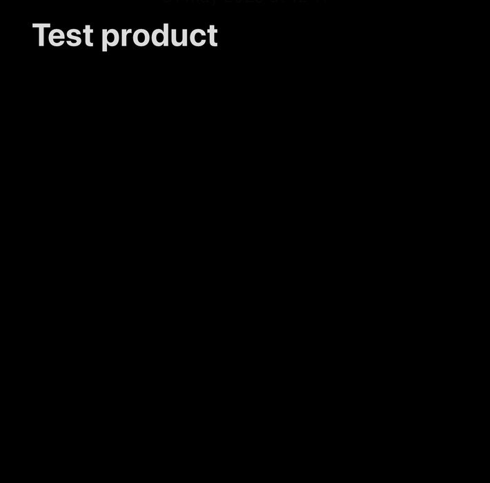 Test product